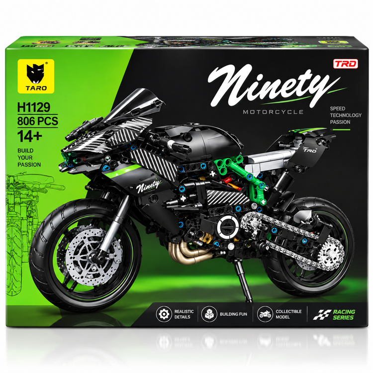لگو ساختنی موتور Ninety مدل H1129 بسته 806 قطعه