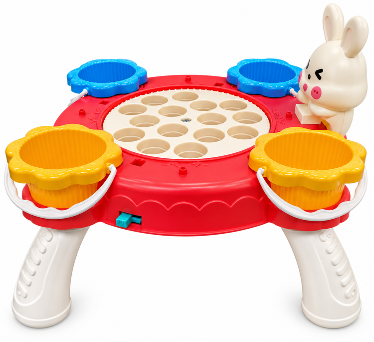 بازی ماهیگیری مغناطیسی کودک مدل خرگوش Fishing Plate