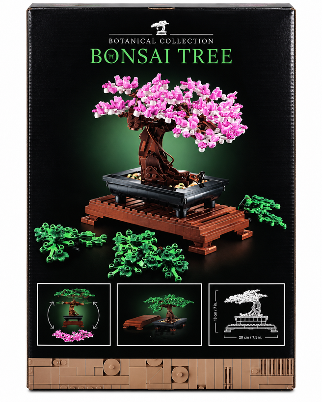 ساختنی درخت بونسای ۸۷۸ قطعه مدل Botanical Collection 19004