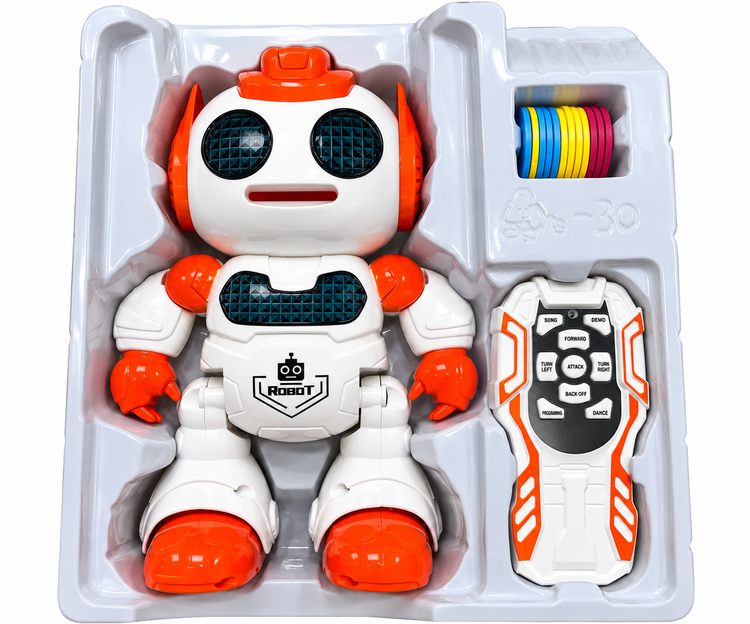 ربات کنترلی موزیکال Dance Robot با قابلیت رقص و پرتاب دیسک